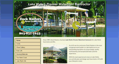 Desktop Screenshot of dockmastersonline.com